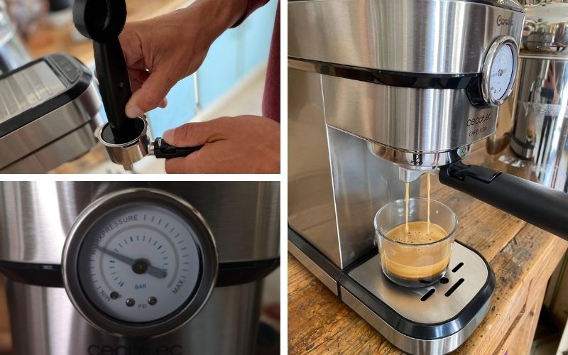 Kaffeezubereitung in der Cafelizza 790 Pro